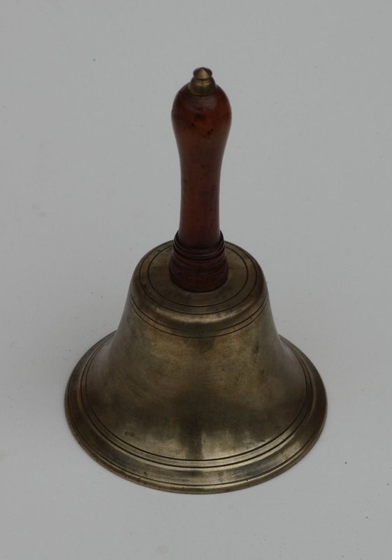 Antique American Small Brass Table Bell circa 1800s