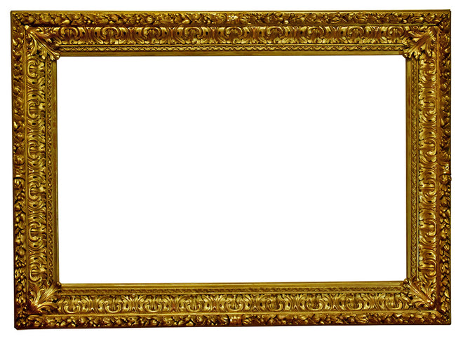 Antique Gilded Gold Leaf Picture Frames For Sale