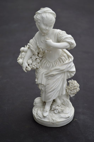 PAIR of English Antique Derby Porcelain Figures circa 1755 (18th century).