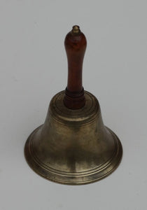 Antique American Small Brass Table Bell circa 1800s (19th Century).