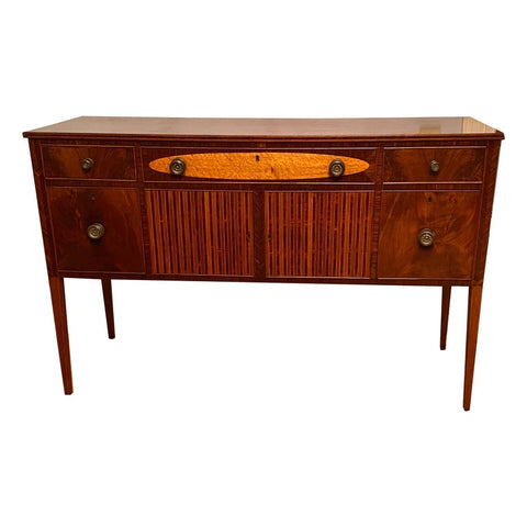 Antique Federal Mahogany Sideboard Attributed to John Seymour Circa 1800