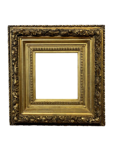 American 11x12 inch Antique Barbizon Gold Picture Frame for canvas art circa 1800s (19th Century).