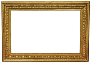 30x48 inch Antique Gold Salvatore Rosa Picture Frame for canvas art circa 1915.