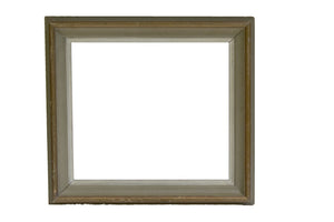 13x14 inch Vintage American Picture Frame For Canvas Art circa 1900s (20th Century).