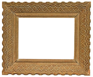French 10x14 Carved Vintage Picture Frame