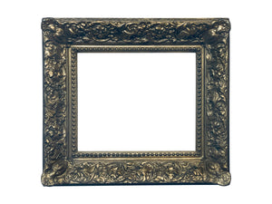 11x13 Inch Antique American Gold Picture Frame for canvas art circa 1900 (20th Century).