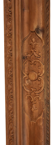33x62 Inch Antique French Regence Carved Picture Frame for canvas art, circa 1700s (18th century).