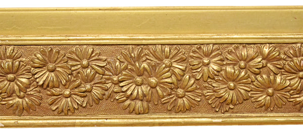 20x28 Inch Vintage American Ornate Gold Picture Frame for canvas art circa 1900s (20th century).