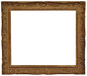 22x26 Inch Vintage American Carved Picture Frame circa 1940