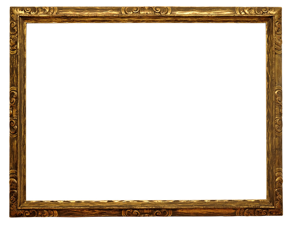 American 29x39 Bronze Arts and Crafts Vintage Picture Frame