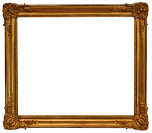 American 26x30 Antique Gold Picture Frame
