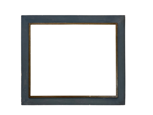 American 30x36 Blue Flat Vintage Picture Frame