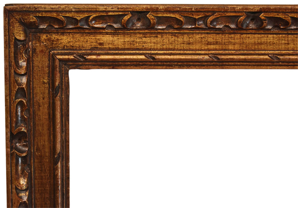 American 25x31 Carved Vintage Picture Frame