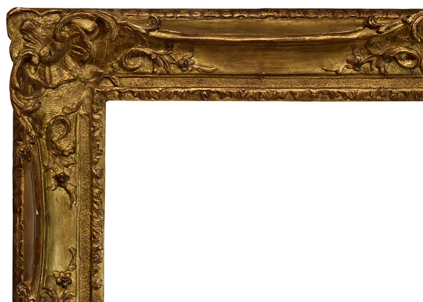 American 30x38 Louis XV Carved Vintage Picture Frame