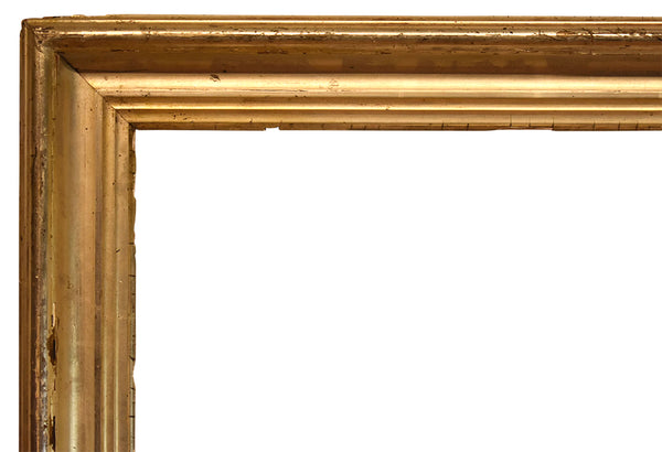 American 18x24 Silver Leaf Antique Picture Frame