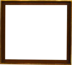 26x29 Inch Vintage Gold APF Watercolor Picture Frame for art, especially a print, watercolor, or drawing, circa 20th century.