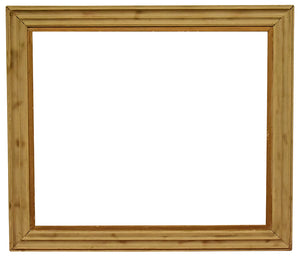 20x24 inch Vintage Scoop Picture Frame For Canvas Art circa 1970 (20th Century).