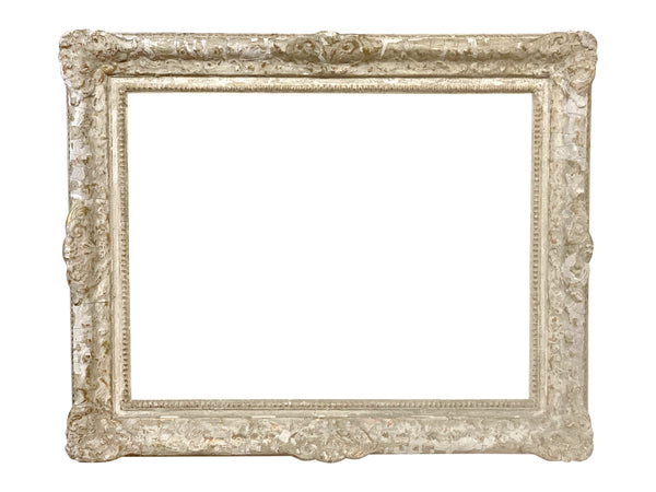 20x27 Inch American White Shabby Chic Louis XV Picture Frame for canvas art.