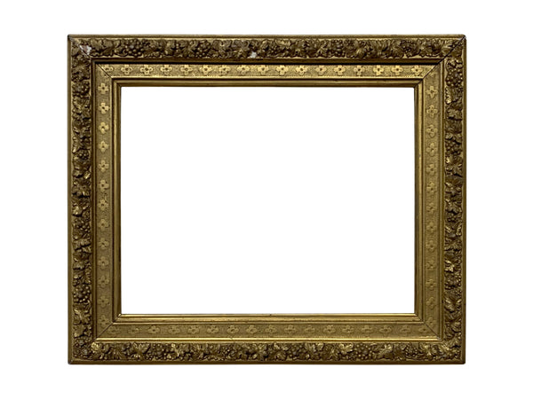 American 8x10 inch Antique Gold Picture Frame for canvas art circa 1875 (19th century).