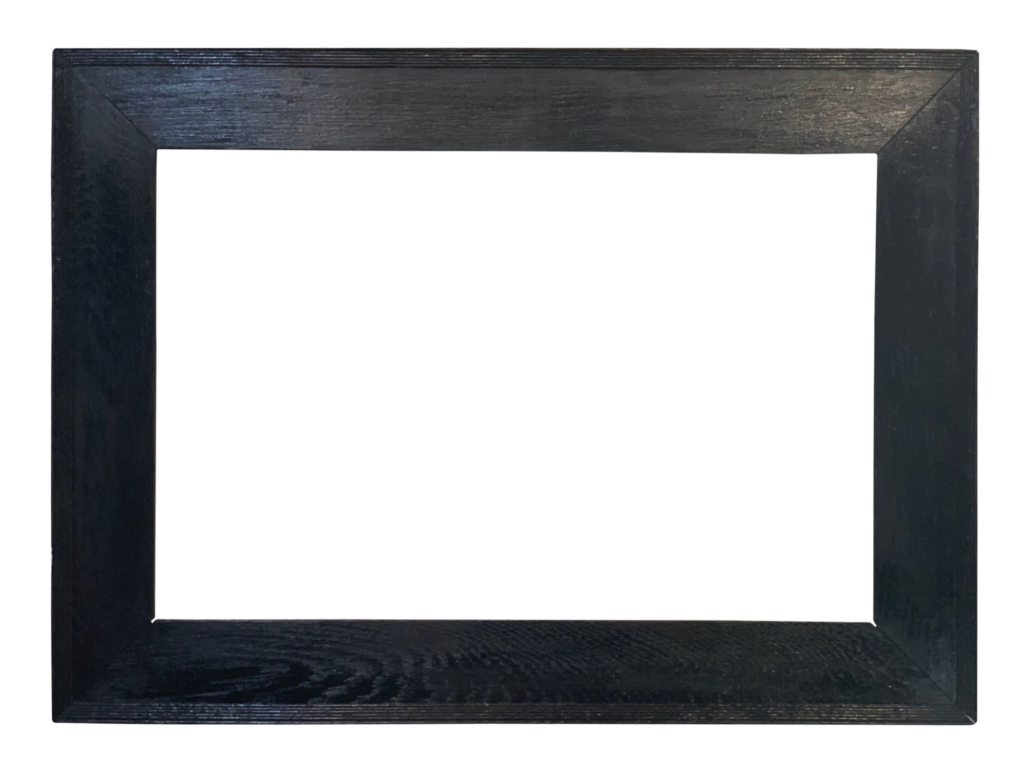 14x21 Inch Antique American Black Oak Picture Frame for canvas art, circa 1910 (20th century).