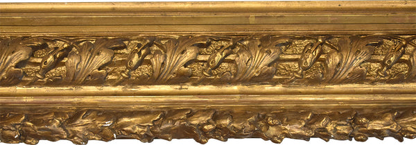 American 17x22 inch Antique Gold Hudson River Picture Frame for canvas art circa 1875 (19th Century).