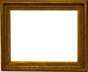 20x27 Inch Antique American Gold Picture Frame for canvas art circa 1880 (19th Century).