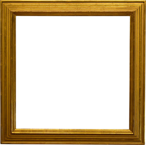 23x23 Inch Square Gold Reproduction Whistler Picture Frame for canvas art (painting frame for sale).