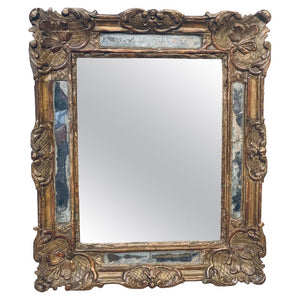 Antique Louis XV Carved Mirror circa 1765
